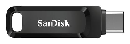 Sandisk Ultra Dual Drive Go 256 GB (schwarz, USB-A 3.2 Gen 1, USB-C 3.2 Gen 1)