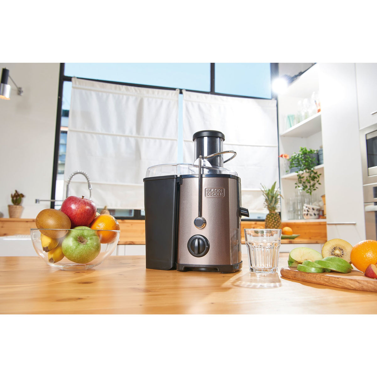 Juicer Black+Decker BXJE600E  (600W; black)