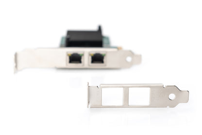 DIGITUS Dual Gigabit Ethernet PCI Express Karte, 2-Port
