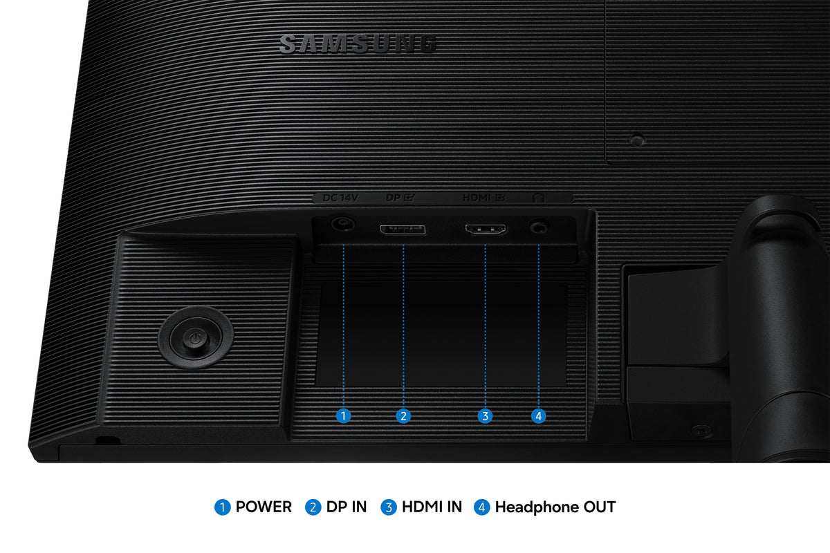 Samsung G31H 24" (61 cm) Full HD LCD Computer Monitor — 1920 x 1080, Black