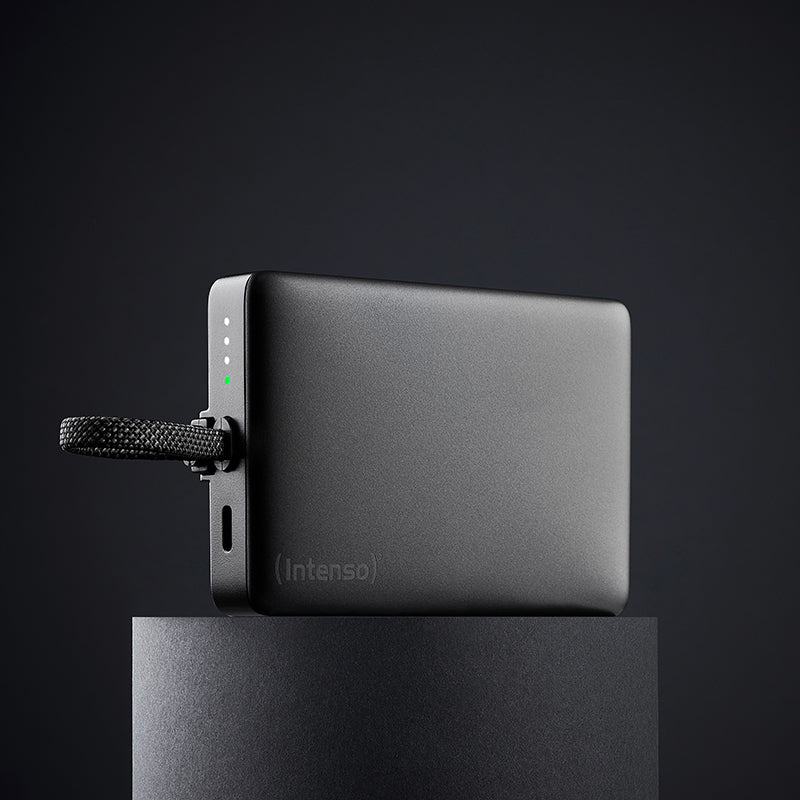 Intenso Powerbank MC10000  black 10000 mAh magnetic m. Metallring