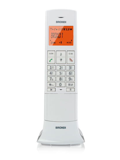Brondi Lemure Cordless Phone - White