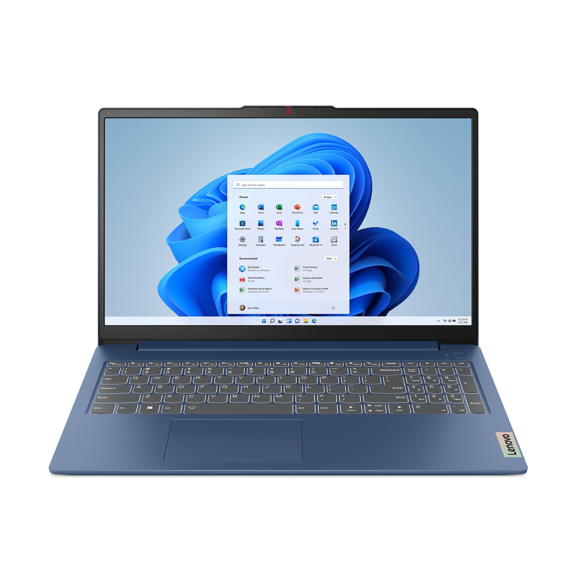 Lenovo IdeaPad Slim 3 15IRU8 i3-1315U 15.6" FHD IPS 300nits AG 8GB LPDDR5-4800 SSD512 Intel UHD Graphics 47Wh Win11 Abyss Blue