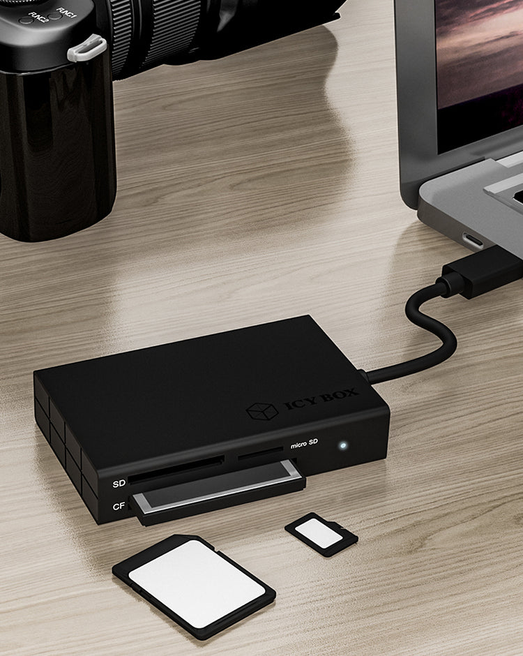ICY BOX IB-CR401-C3 Type-C USB 3.2 Multi Card Reader