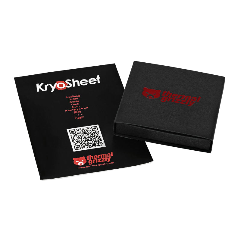 Thermal Grizzly KryoSheet 25 x 25 mm (anthrazit)