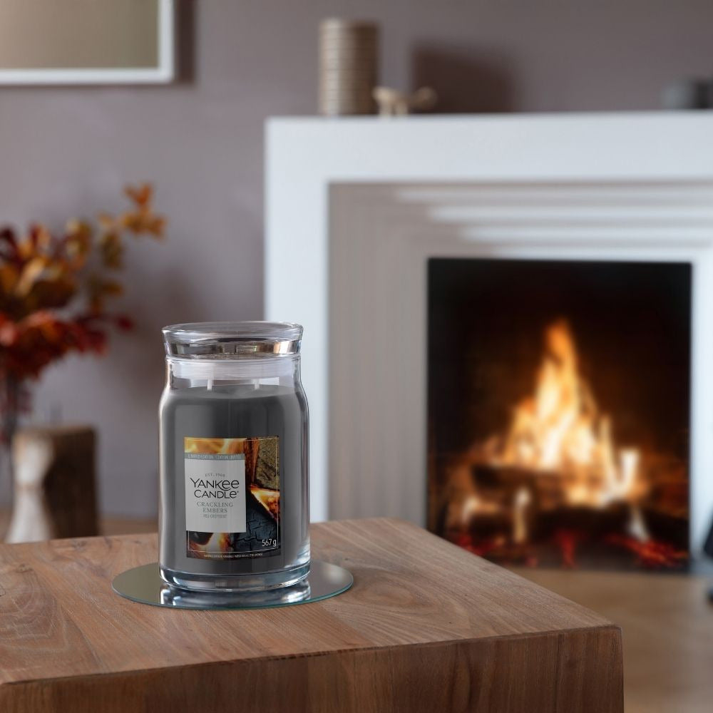 Large Crackling Embers Yankee Candle