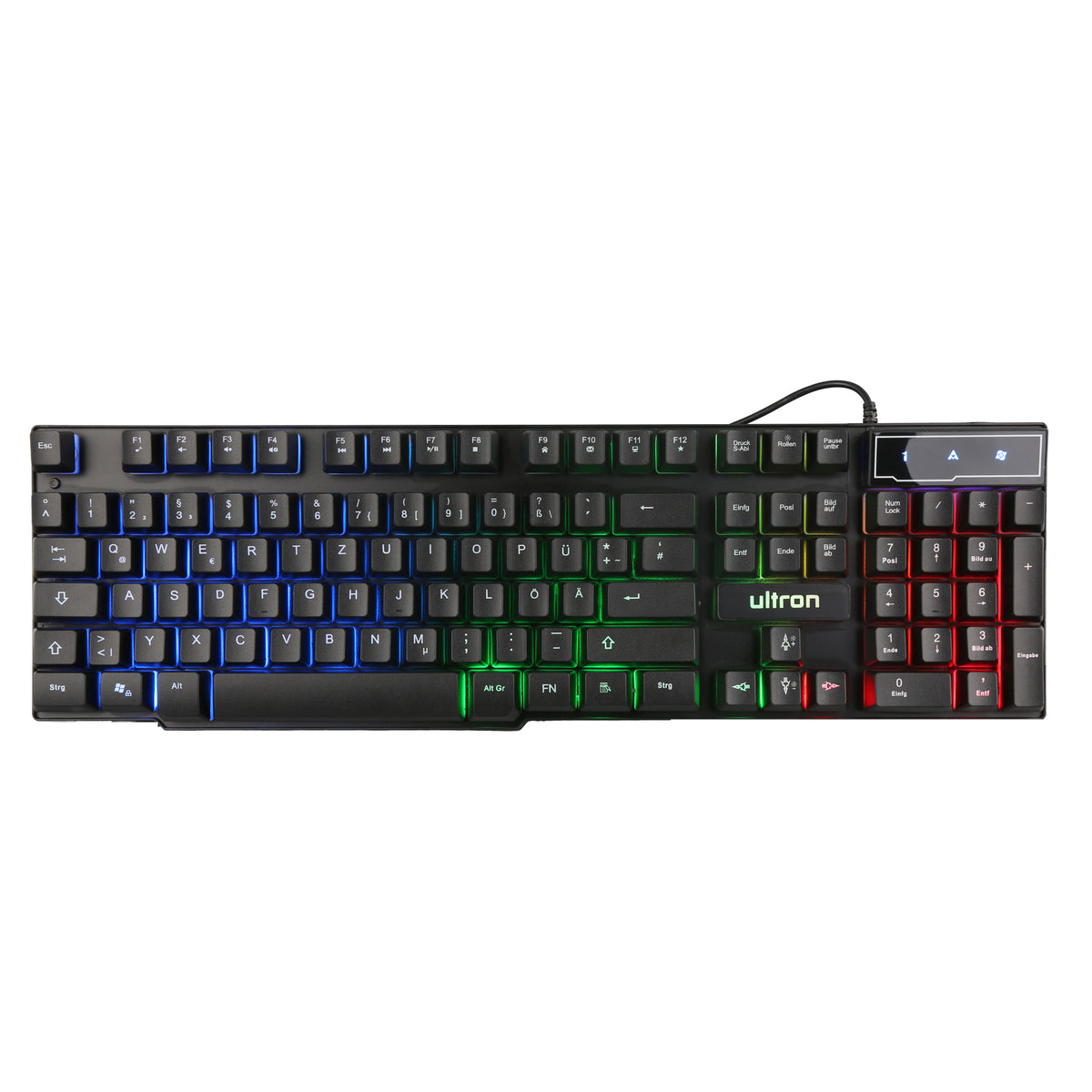 Ultron HAWK  Gaming Set schwarz kabelgebunden  4in1