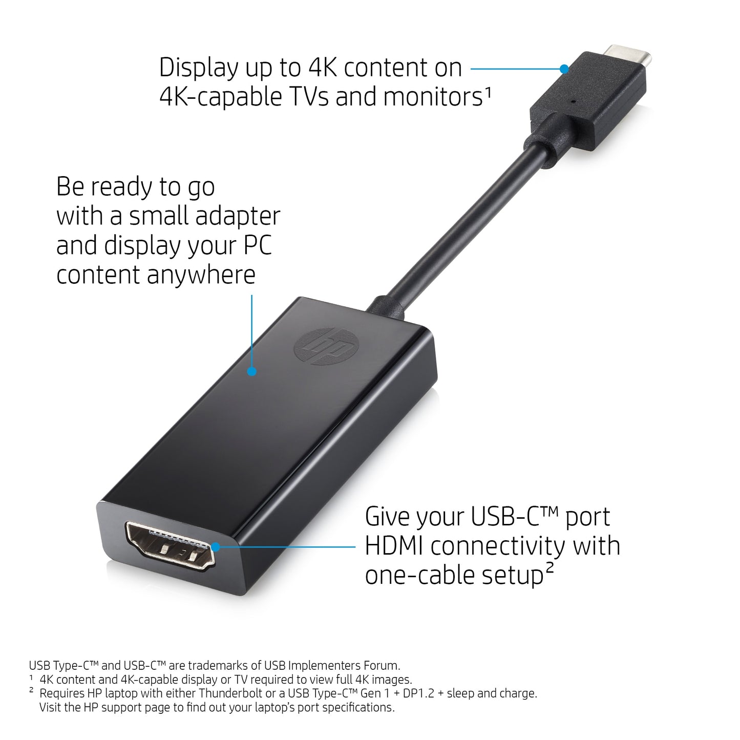 HP 2PC54AA interface cards/adapter HDMI