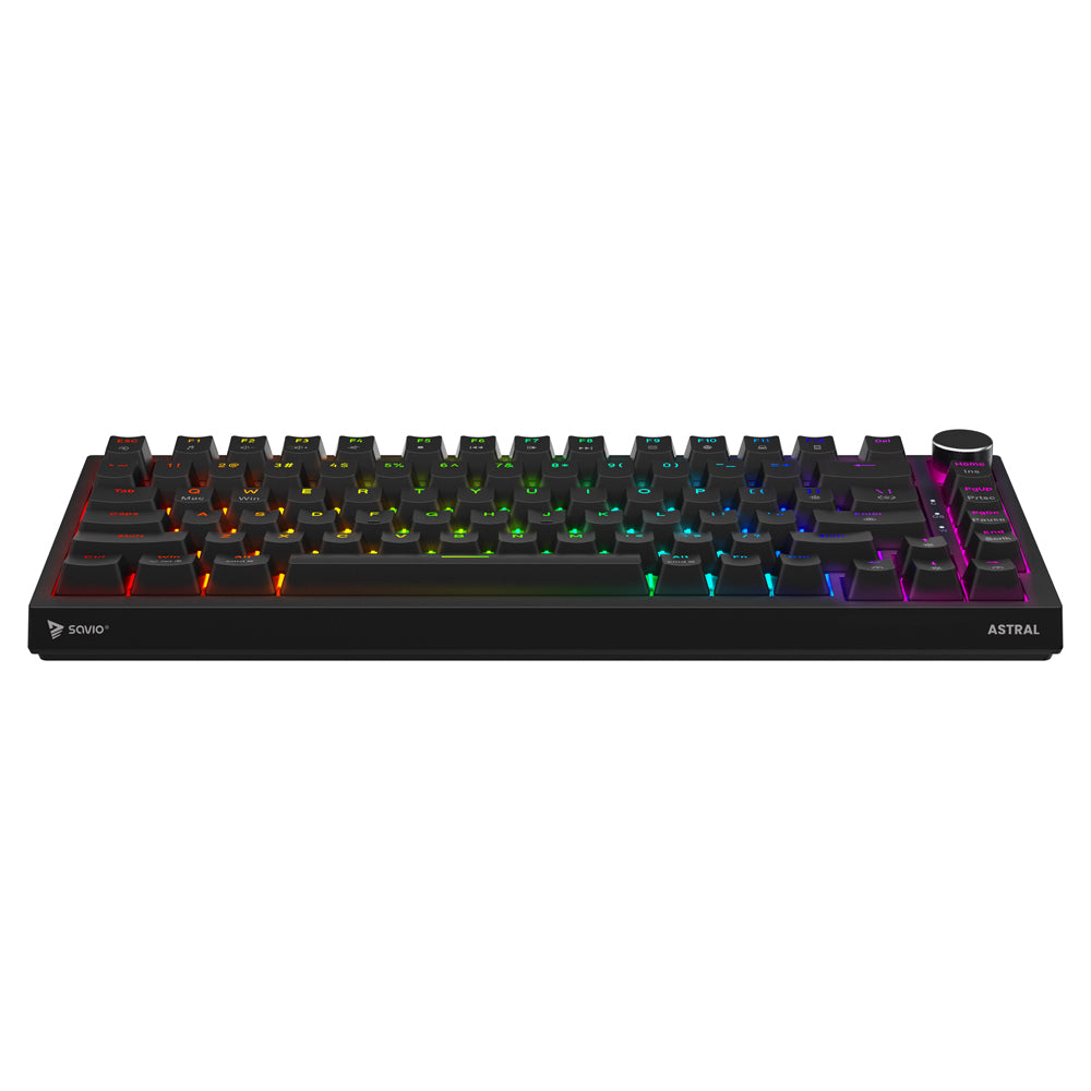 Savio ASTRAL BLACK JADE keyboard Gaming USB QWERTY US International