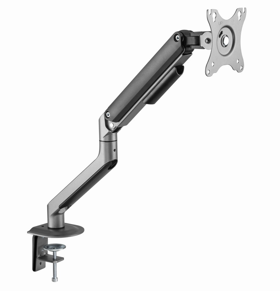 Gembird MA-DA1-05 Desk mounted adjustable monitor arm, 17”–32”, up to 9 kg, space grey