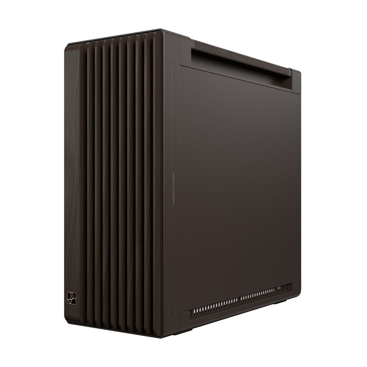 ASUS ProArt PA602 Wood Edition Retro Brown - Tempered Glass Panel Midi Tower