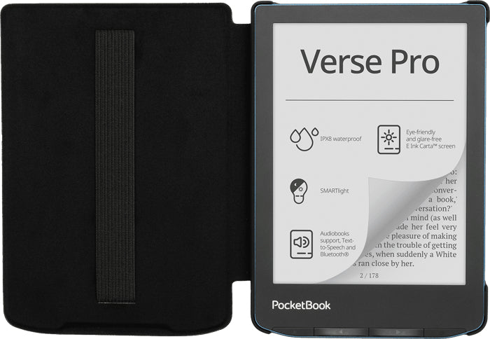 PocketBook Shell Strap Black Cover for Verse / Verse-Pro / Verse-Lite