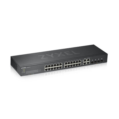 Zyxel GS1920-24V2 Διαχειρίσιμος Gigabit Ethernet (10/100/1000) Μαύρος (Μαύρο)