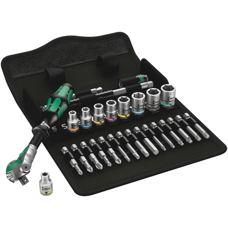 WERA 8100 SA 6 Zyklop Speed Ratchet Set