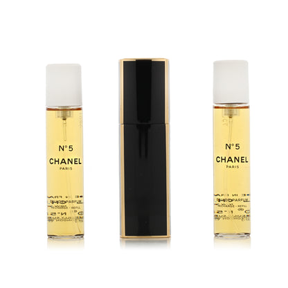Chanel No 5 EDP Refillable 20 ml + EDP Refill 2 x 20 ml (woman)