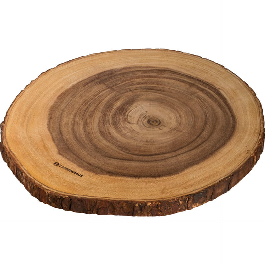 Πιατέλα Σερβιρίσματος Zassenhaus Ακακίας Στρογγυλή 45x2,5cm