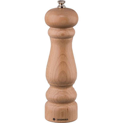 Μύλος πιπεριού Zassenhaus Potsdam από ξύλο οξιάς φυσικό, 20 εκ.