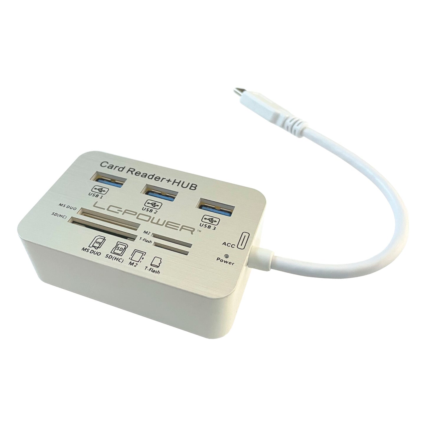 LC-Power LC-HUB-C-CR: Πολυθύρα USB-C Hub