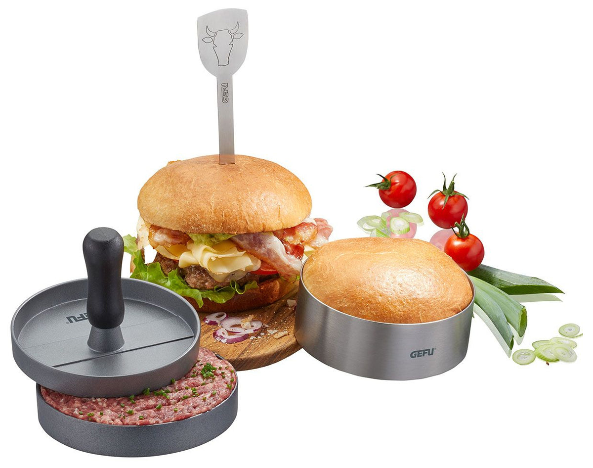 GEFU BBQ G-89494 - Σετ 3 τεμαχίων για Μπιφτέκια