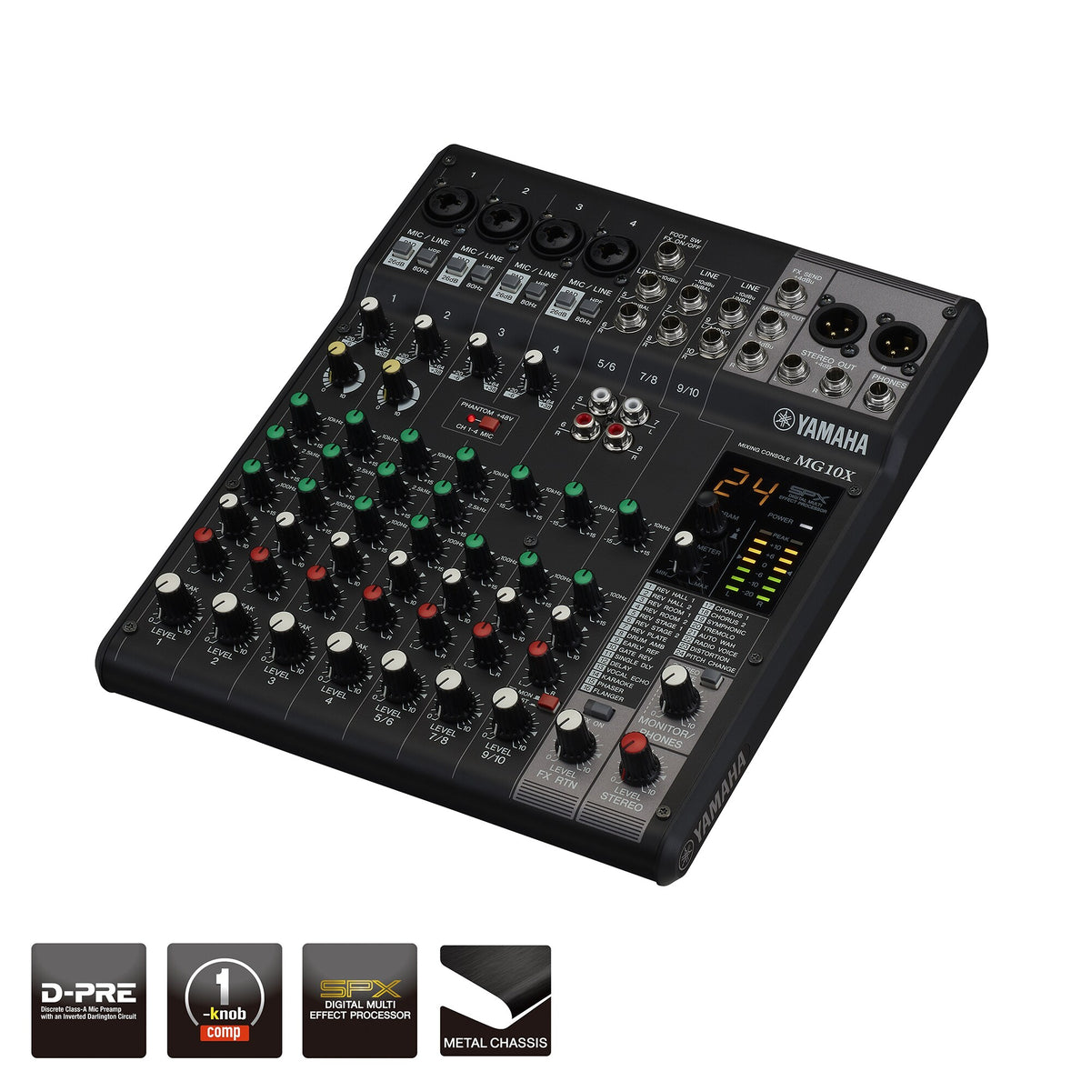 Yamaha MG10X CV - 10-channel mixing console