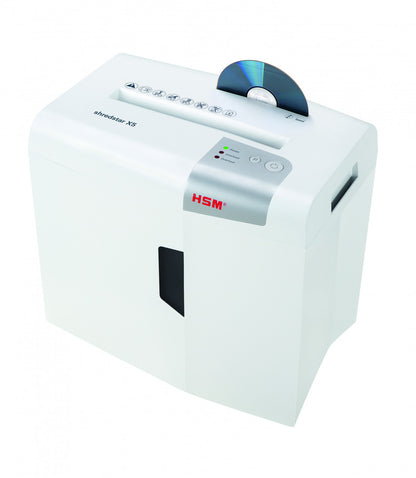 Καταστροφέας εγγράφων HSM shredstar X5, κοπή 4,5 x 30 mm με ξεχωριστό μηχανισμό κοπής CD