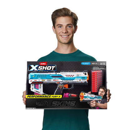 ZURU XSHOT Skins Fury-X (inkl. 40 Half-Darts)