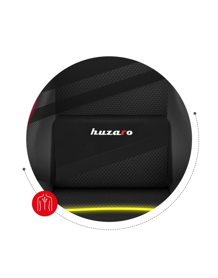 Καρέκλα gaming - Huzaro Force 4.4 RGB Μαύρη
