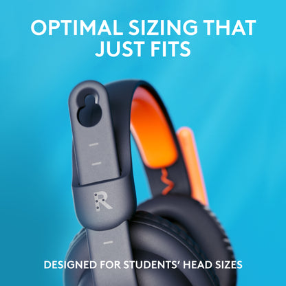 Logitech Zone Learn On-Ear Headset Wired for Learners USB-A