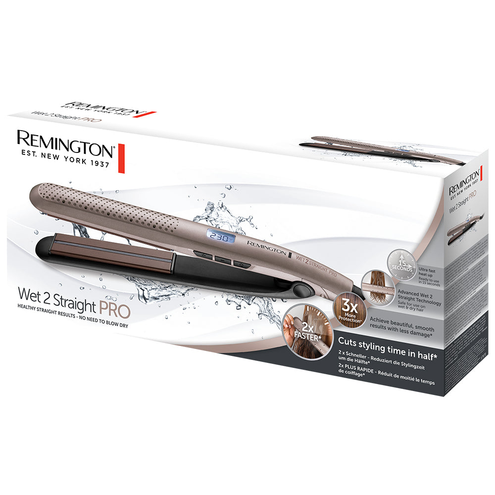 Remington S7970 Straightening Iron — Warm Pink Gold, 3 m