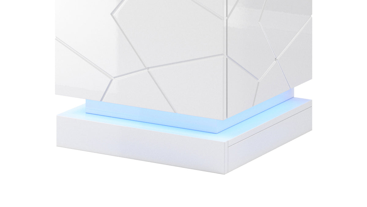 QIU bedside table lighting 2 pcs blue