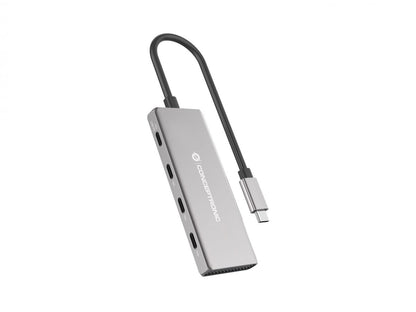 CONCEPTRONIC  4-1 Dock USB-C->3xUSB-C/100WPD         25cm gr