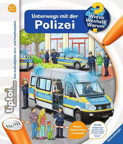 tiptoi Wieso? Weshalb? Warum? Unterwegs mit der Polizei