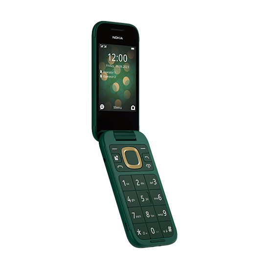 Nokia 2660 Flip Dual SIM 4GB - Πράσινο