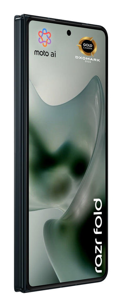 Motorola razr, 8.09" (20.6 cm) Foldable Smartphone, Dual SIM, Android 16.0, 5G, USB Type-C, 16 GB RAM, 512 GB Storage, 6000 mAh Battery, Black