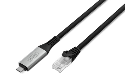 DIGITUS USB 3.2.RJ45 Ethernet Kabel S/FTP 15 m