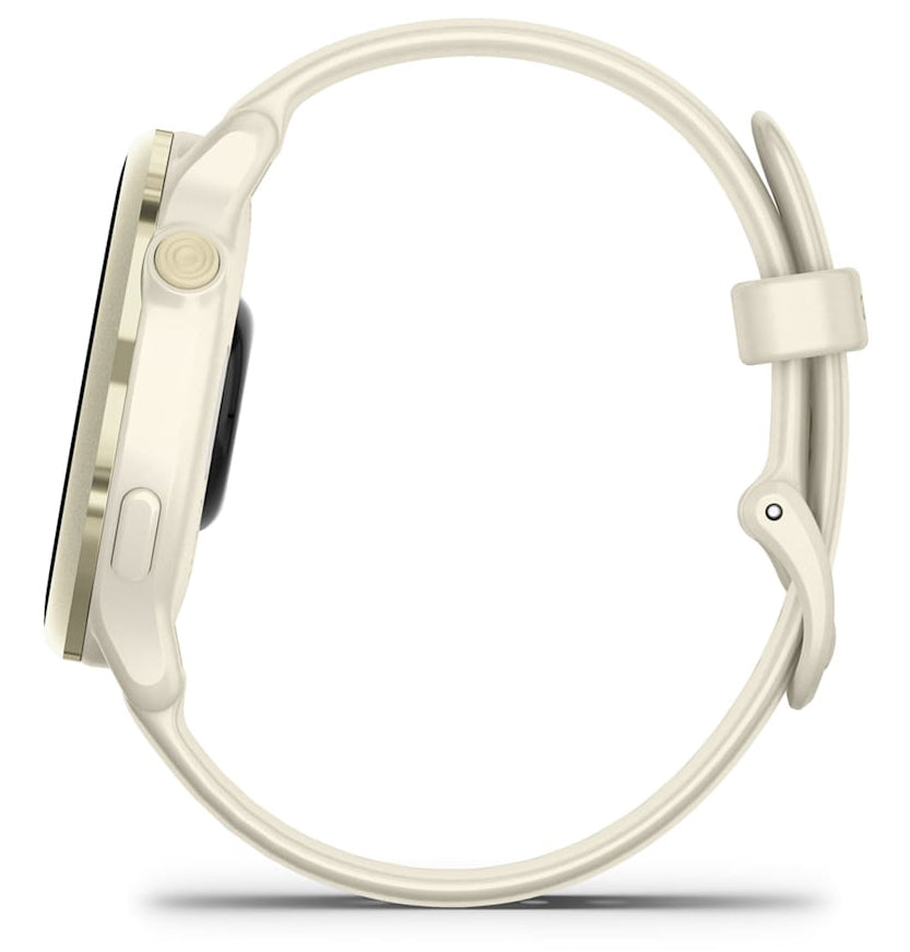 Garmin vívoactive 6 3.05 cm (1.2") AMOLED 42 mm Digital 390 x 390 pixels Touchscreen White Wi-Fi GPS (satellite)