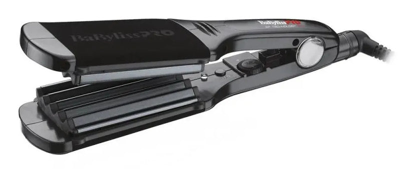 BaByliss The Crimper Texturizing Iron Warm Black, Pink 70.9" (1.8 m)