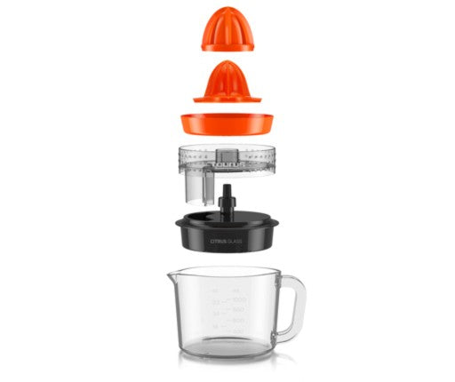 Taurus Citrus Glass electric citrus press 1 L 30 W Black, Red, Transparent