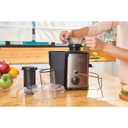 Juicer Black+Decker BXJE600E  (600W; black)