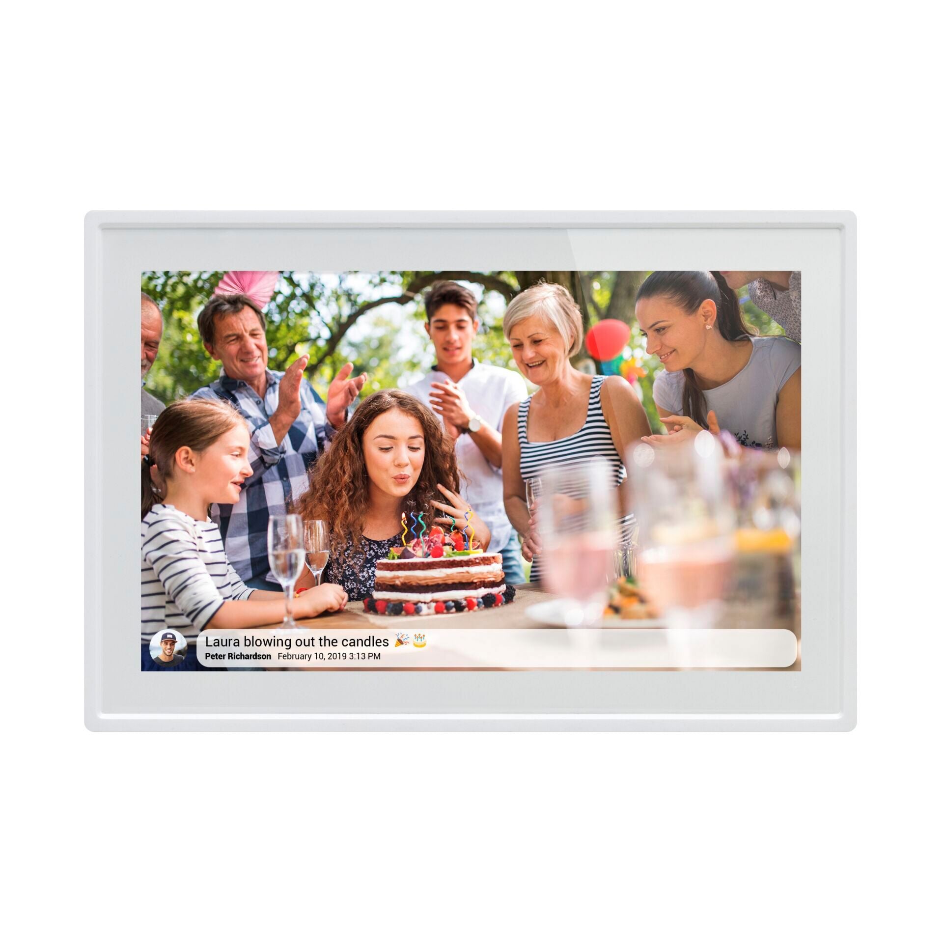 Braun DigiFrame 1019 WiFi 25,7cm (10,1) λευκό
