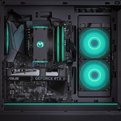 Actina 5901443421160 Υπολογιστής PC με AMD Ryzen™ 7 8700F, 32 GB DDR5-SDRAM, 1 TB SSD, NVIDIA GeForce RTX 5060, Midi Tower σε Μαύρο Χρώμα