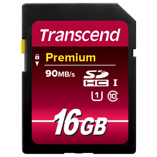 Transcend SDHC 16GB Class 10 UHS-I 400x Premium