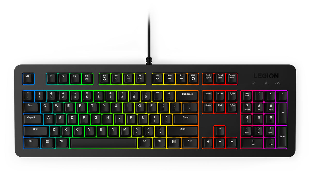Lenovo K310 Gaming USB Keyboard — US English, Black