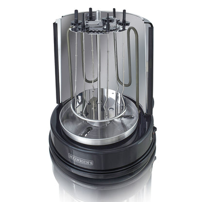 HEINRICH"S HDG 8687 Grill Electric Black 1400 W