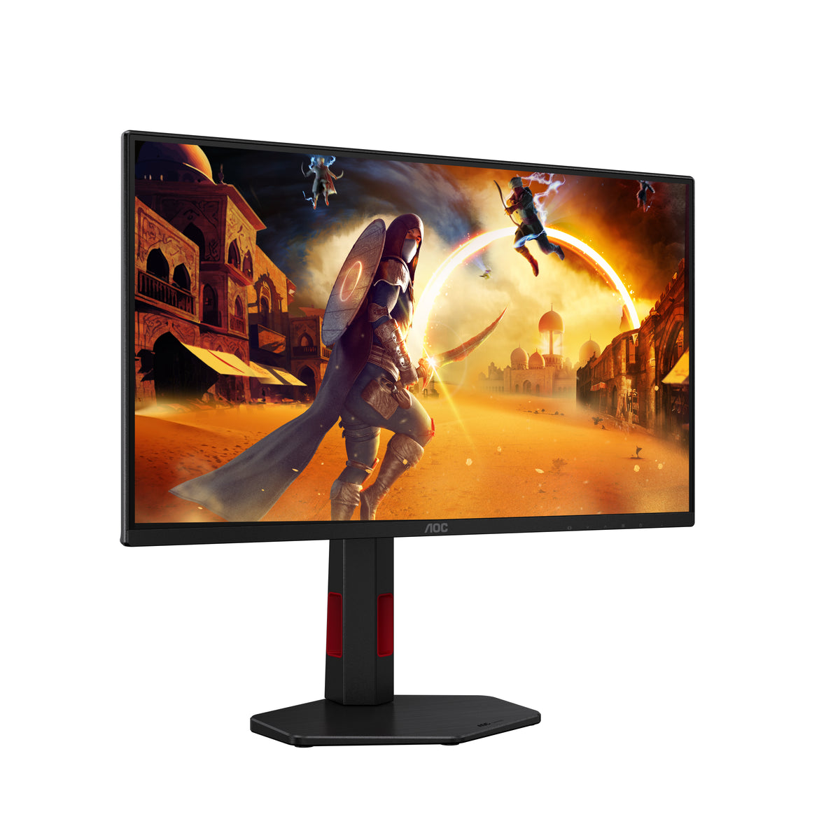 AOC G4 25G4ZR 24.5" FHD LCD Monitor — Black/Red