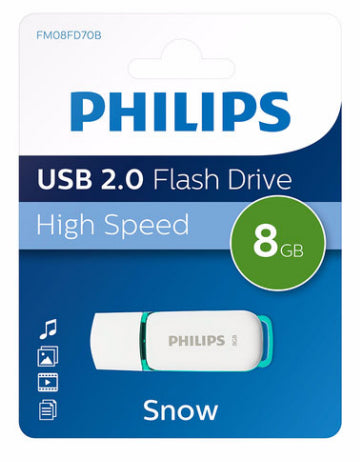 Philips USB 2,0              8GB Snow Edition Spring Green