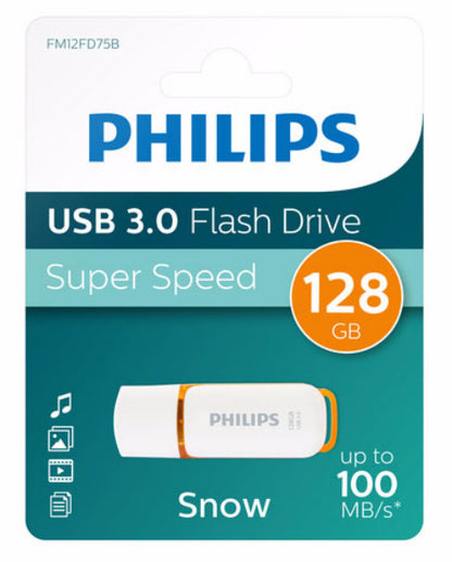 Philips USB 3,0            128GB Snow Edition Sunrise Orange