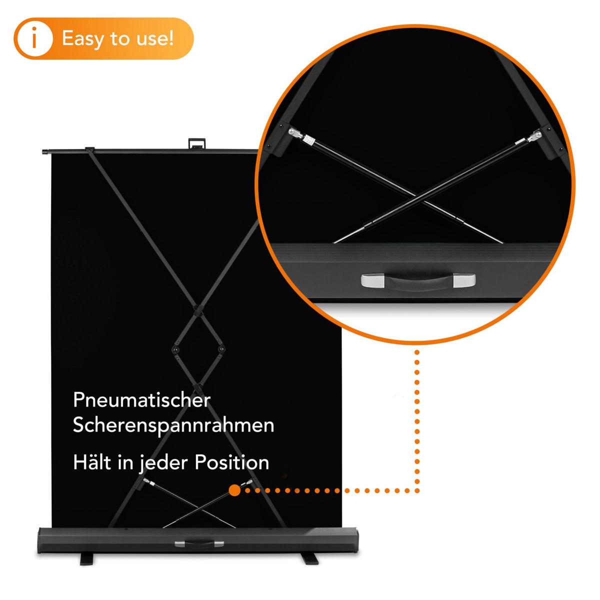 Walimex pro Roll-up Panel Background 155x200cm white