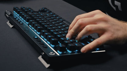 Logitech G PRO X TKL Gaming Keyboard — RF Wireless + Bluetooth, QWERTY US International, Magenta