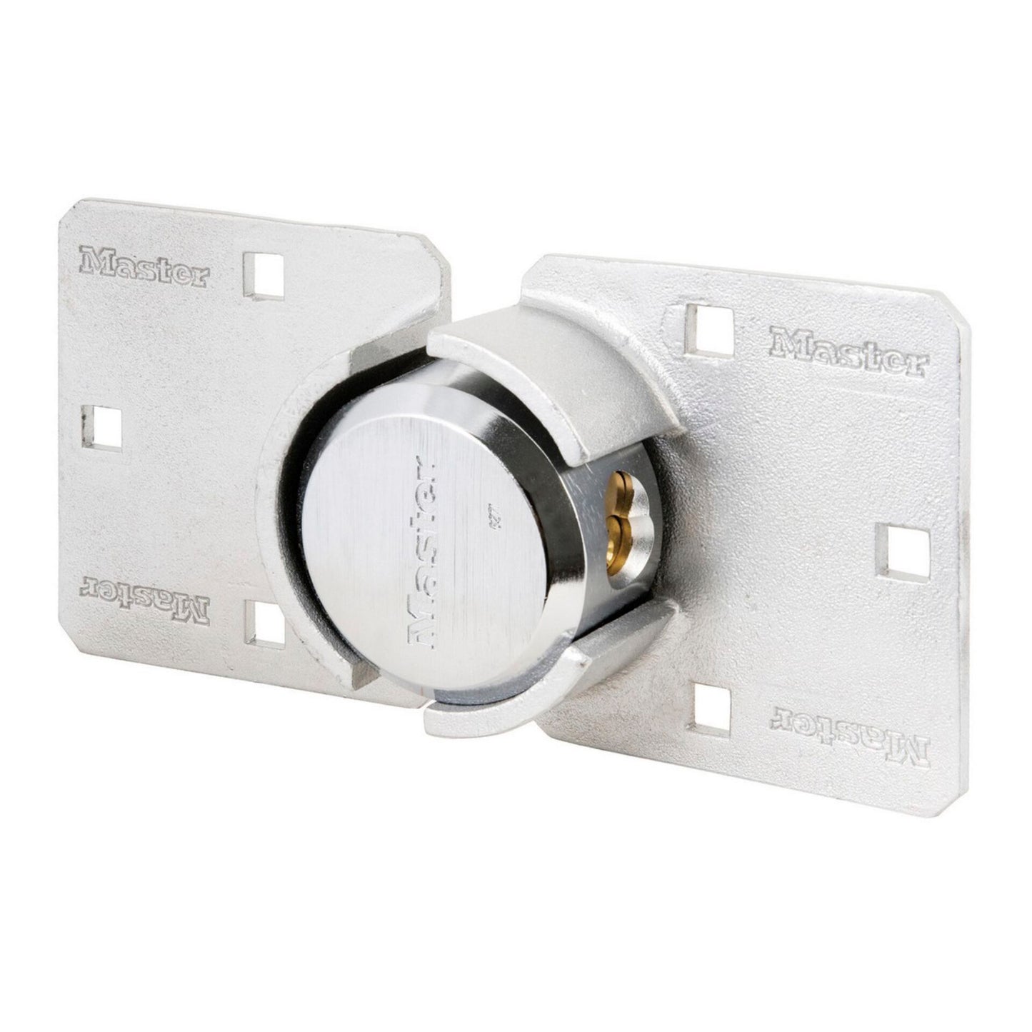 Master Lock Hidden Shackle Padlock with High Security Hasp Model 736EURD